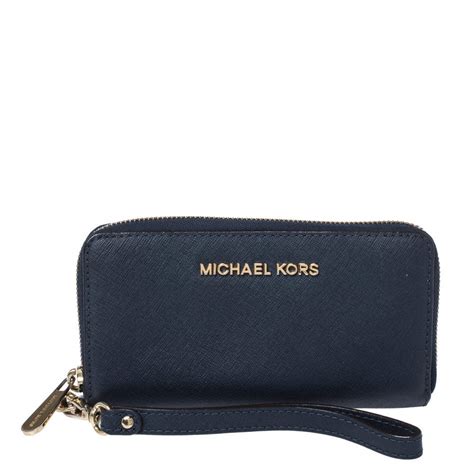 michael kors zip-around wallet men|Michael Kors wristlet wallet outlet.